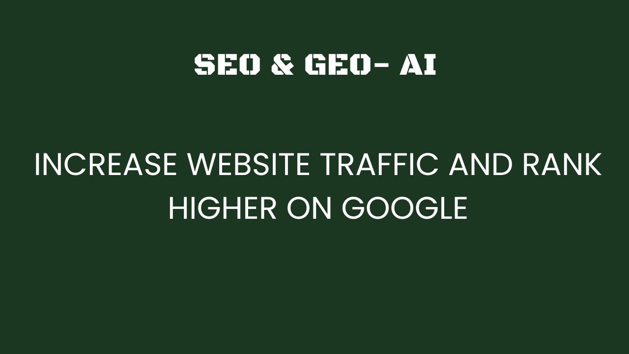 easydigi seo and geo with ai